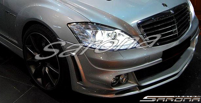 Custom Mercedes S Class  Sedan Front Bumper (2007 - 2013) - $790.00 (Part #MB-104-FB)